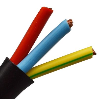Noyau flexible du cable électrique de Rvv 3 engainant la corde royale électrique des câbles 1.5mm H05vv-F 1.0x3c