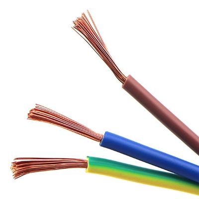 Câble flexible du noyau 1.5mm Rvv du cable électrique de H05vv-F 1.0x3c 500V 3