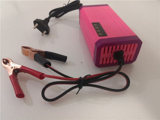 Chargeur de batterie de voiture de moto du chargeur 12V 4A de batterie au plomb de réparation d'impulsion avec l'affichage d'affichage à cristaux liquides de LED
