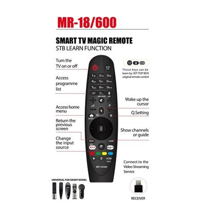 C.A. TV d'AM-HR650A magique à télécommande pour le récepteur de l'atterrisseur 3D Smart TV USB