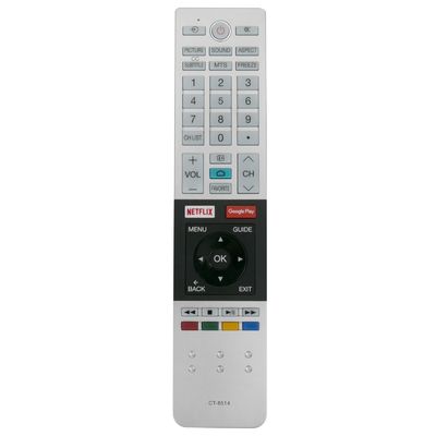 Nouvel ajustement CT-8514 à télécommande pour Toshiba TV futée avec des applis de Netflix Google Play