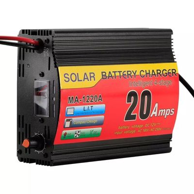 Chargeurs solaires ignifuges de batterie au plomb de 12v 20a