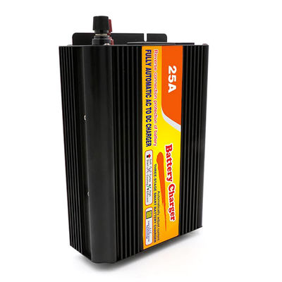 C.C au chargeur d'acide de plomb de batterie au lithium de stockage futé à C.A. 12V 25A rechargeable