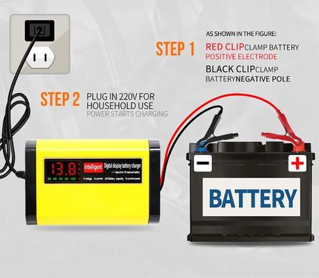 Commutateur automatique de chargeurs de batterie au plomb de l'ABS 12V 2A